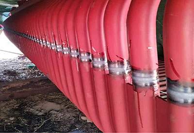 梁山縣環(huán)保能源發(fā)電項目鍋爐本體焊接